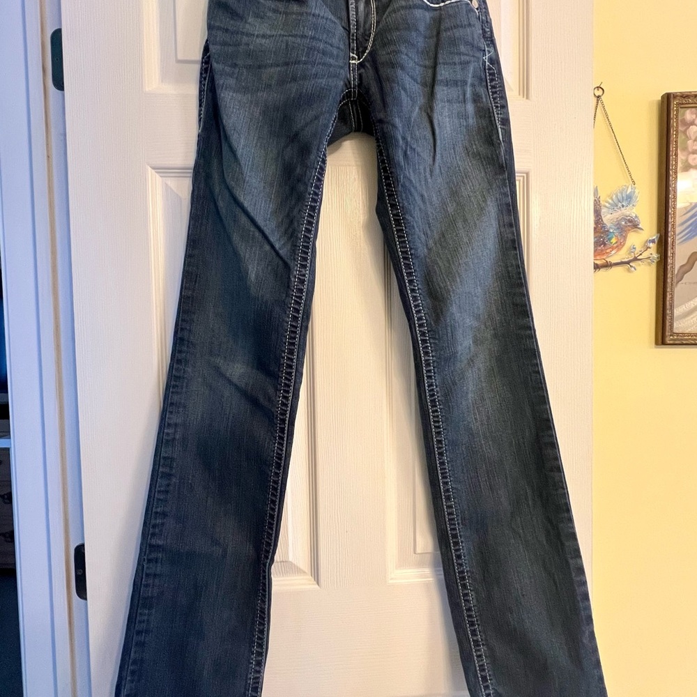 Ariat Women's Straight Leg Blue Jeans